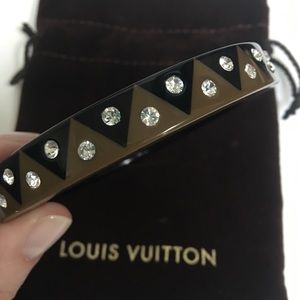 Louis Vuitton Zig Zag Bracelet with Swarovski